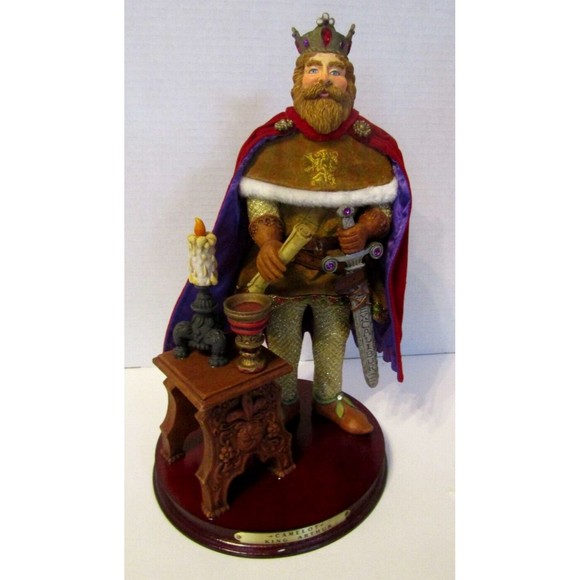 Kurt Adler King Arthur ASA Collectibles Camelot Series Sculpture Limited Edition - Picture 2 of 7